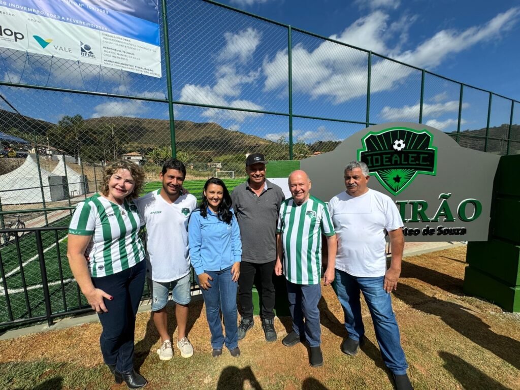 Com apoio da Bemil, Arena Teixeirão é inaugurada na Serra do Siqueira